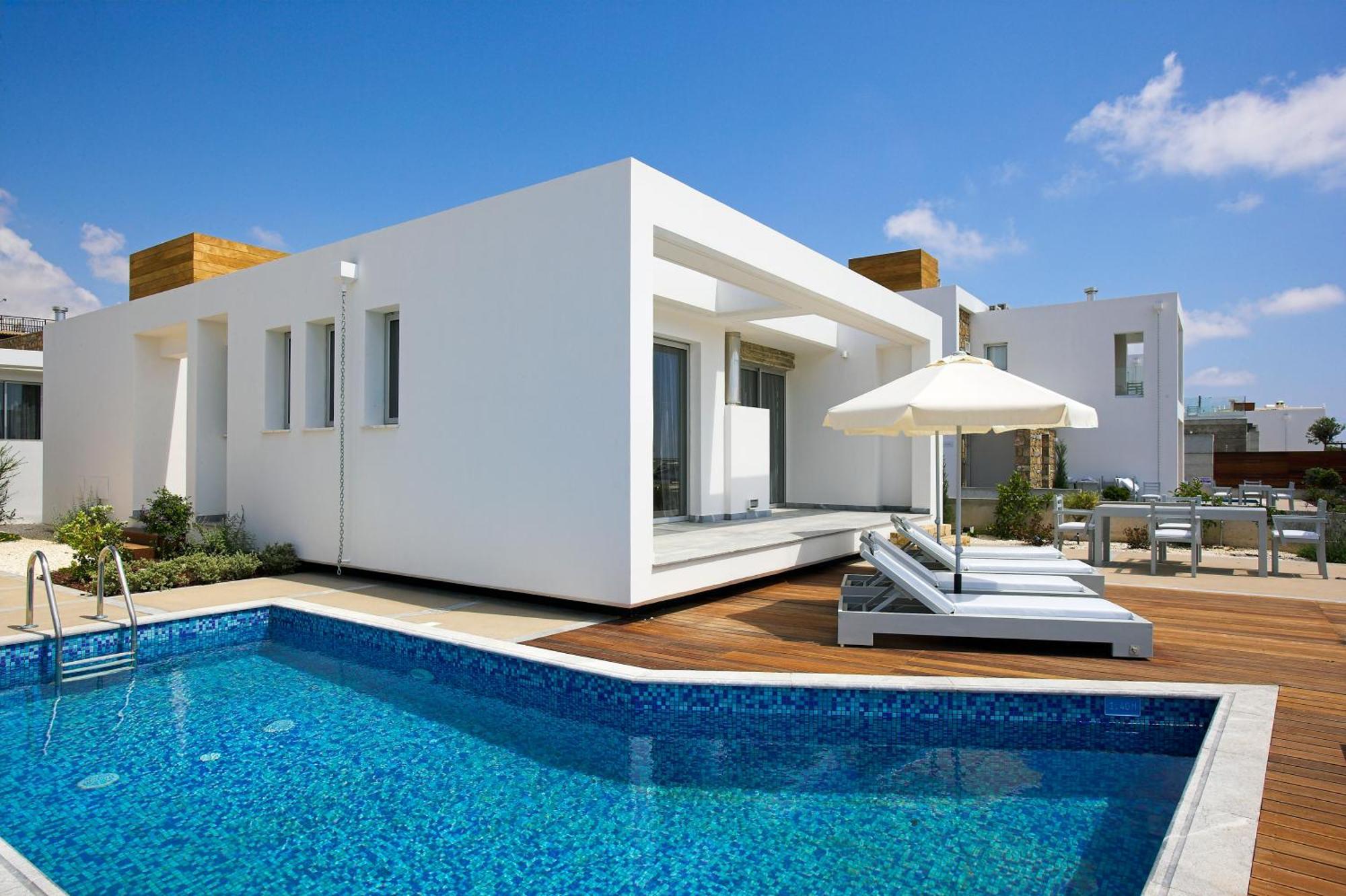 Paradise Cove Luxurious Beach Villas بافوس المظهر الخارجي الصورة