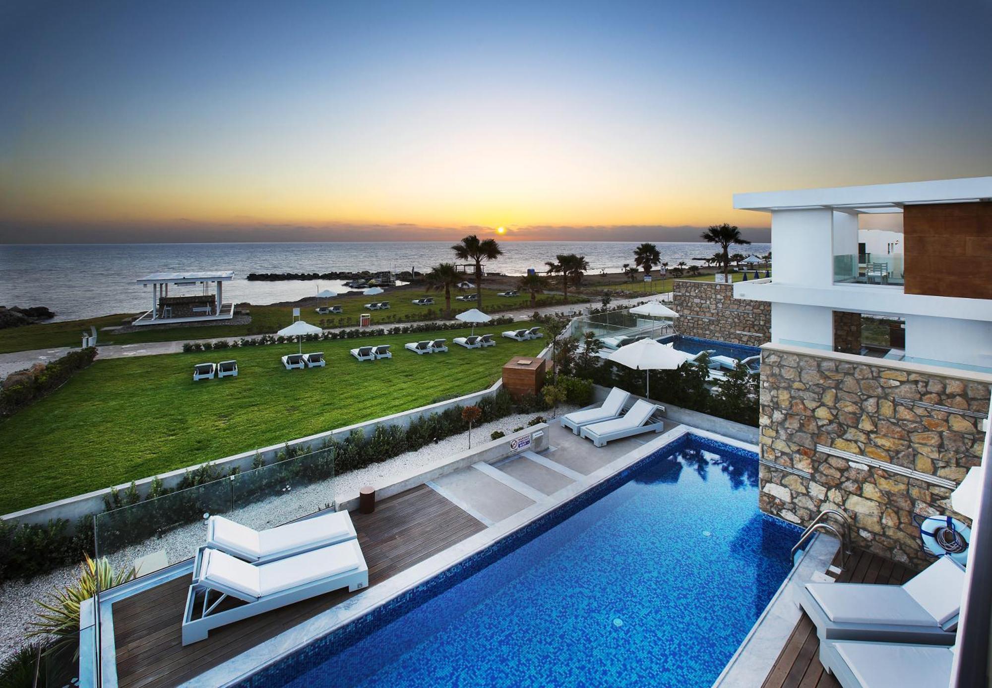 Paradise Cove Luxurious Beach Villas بافوس المظهر الخارجي الصورة