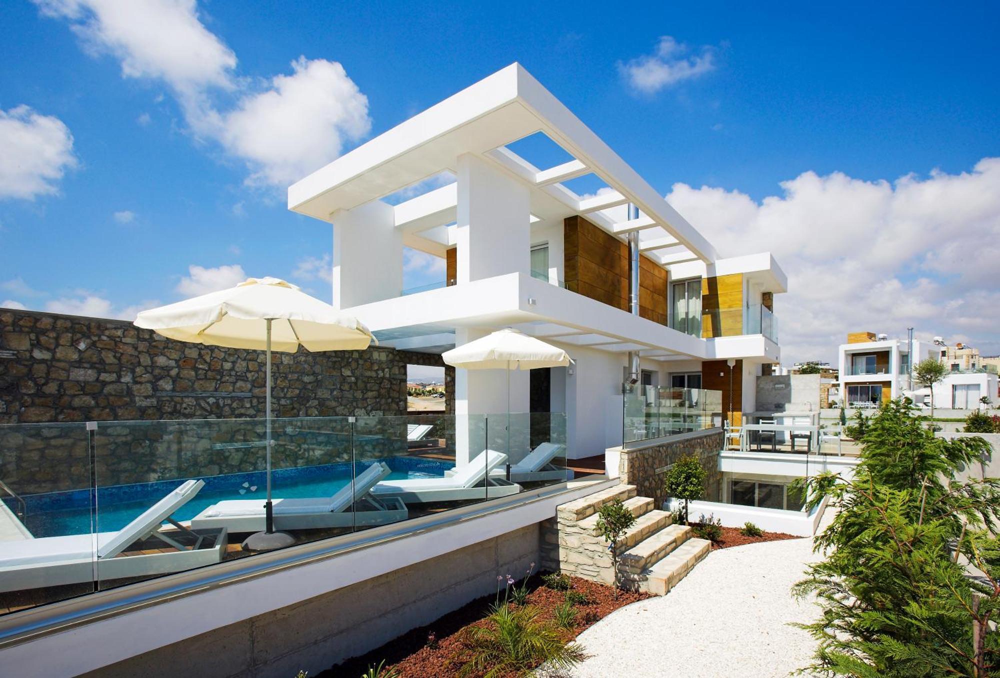 Paradise Cove Luxurious Beach Villas بافوس المظهر الخارجي الصورة